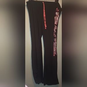 Realtree Black camo logo Relaxed Sleep Pants